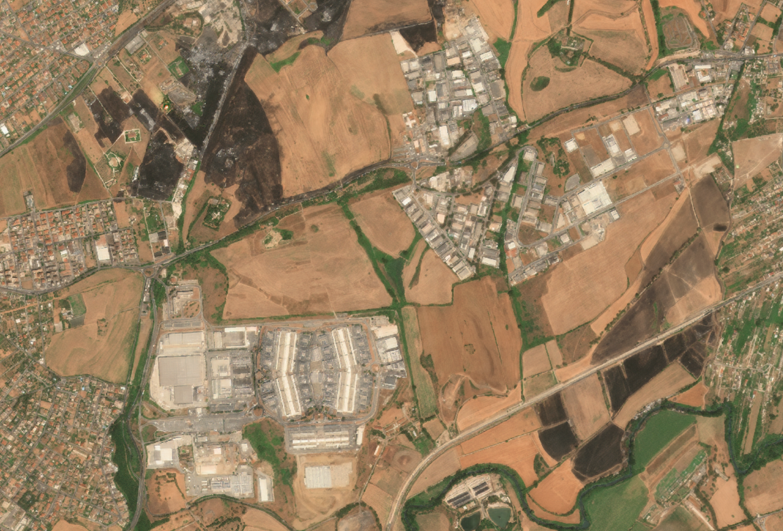 High resolution satellite image