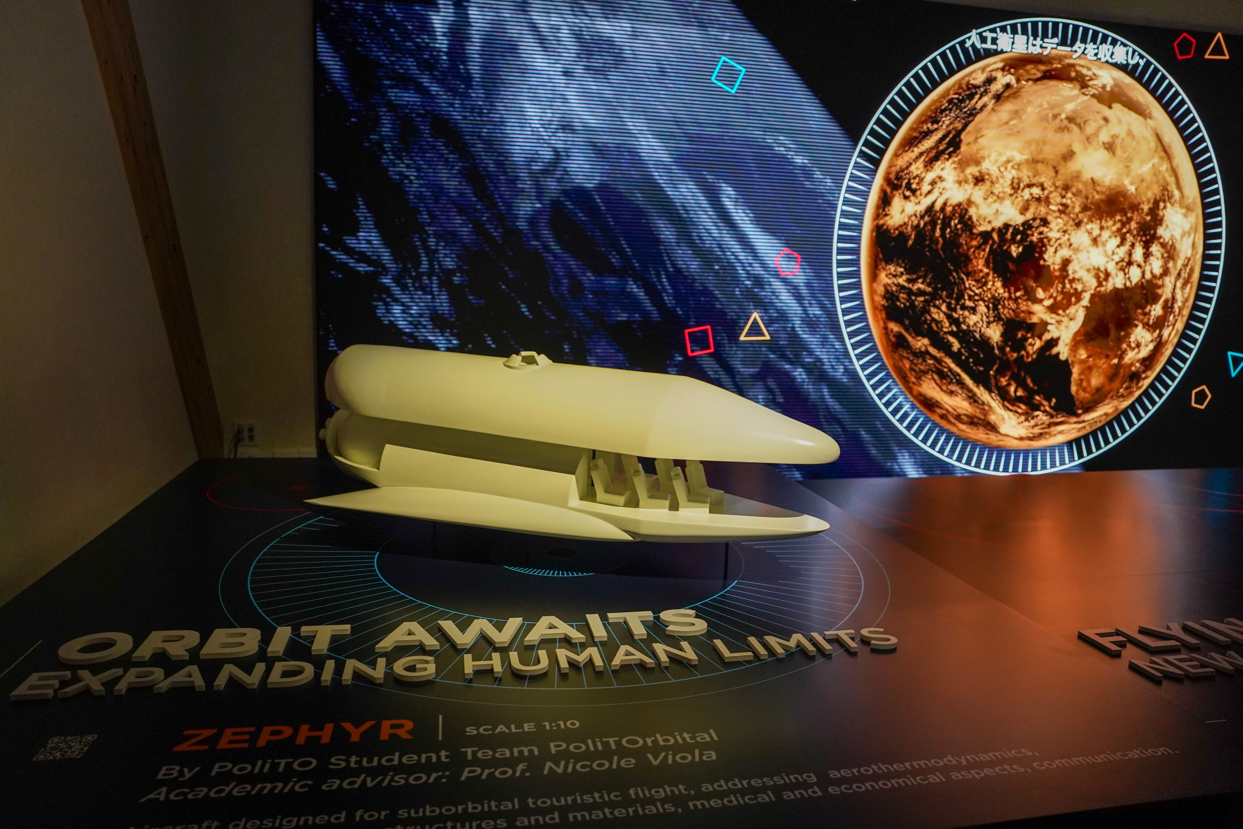 Prototype Zephyr [Team studentesco PoliTOrbital] - Expo 2025 Osaka