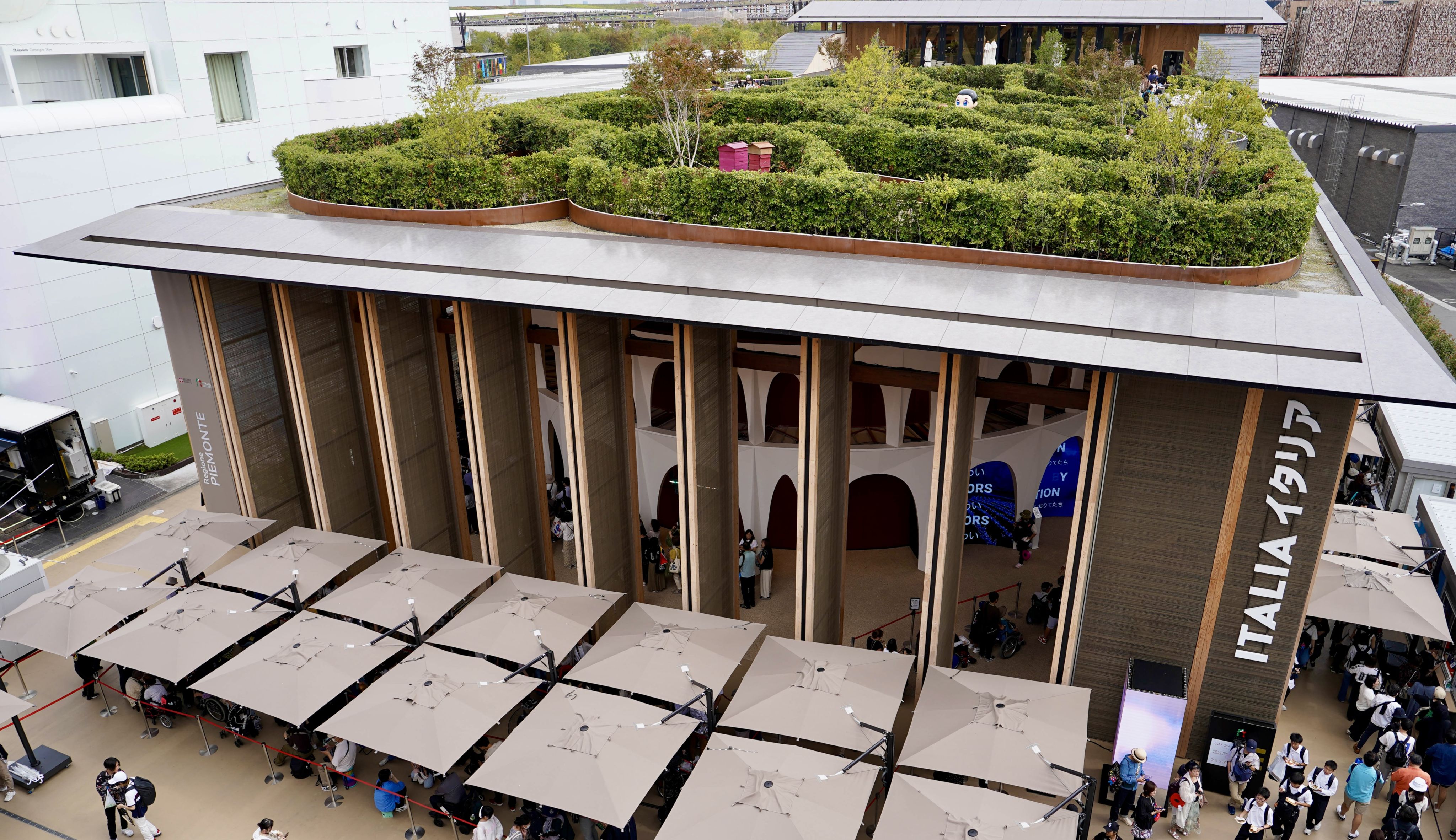 Italian Pavilion in Osaka
