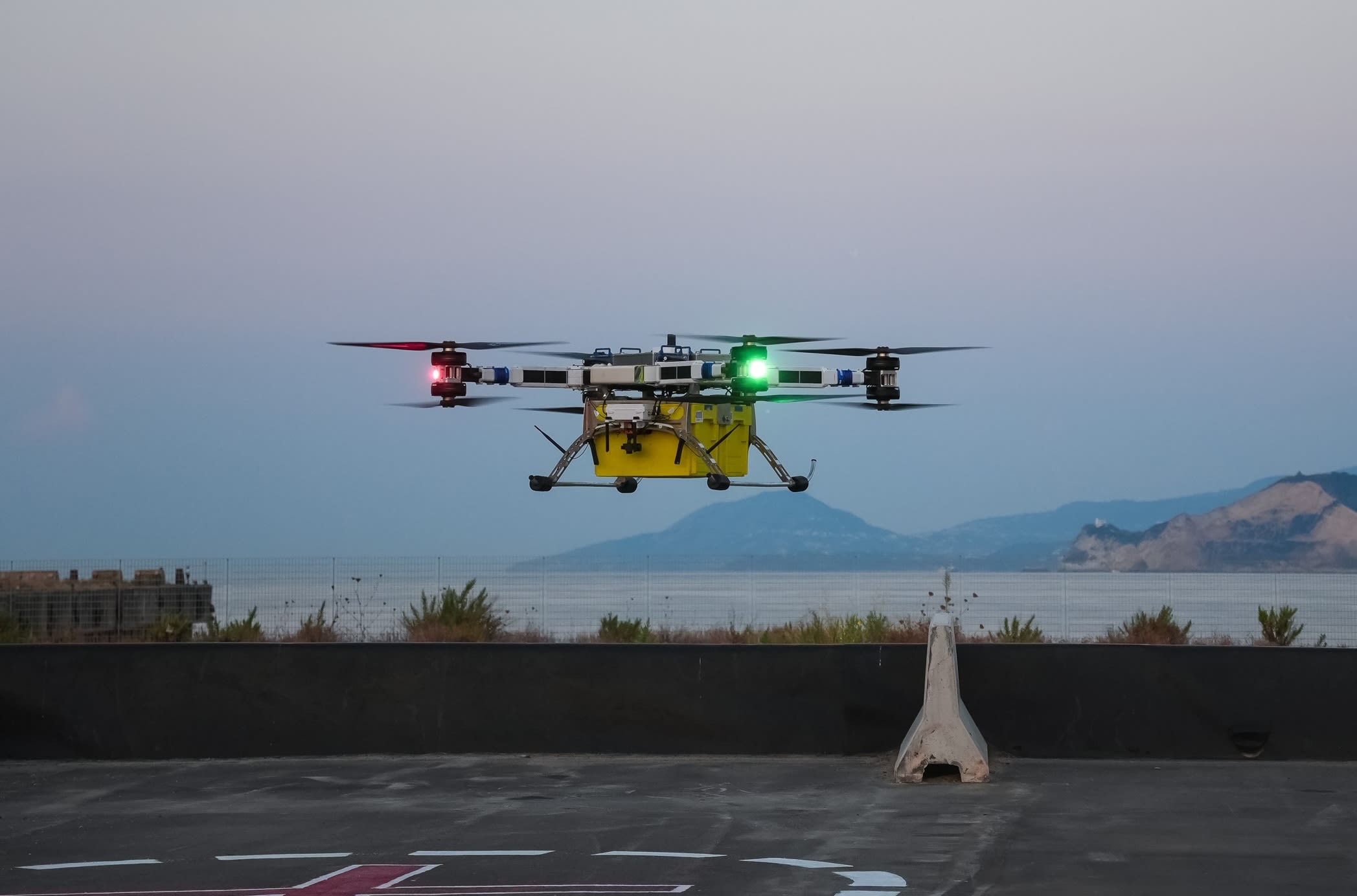 "Isole minori" project drone