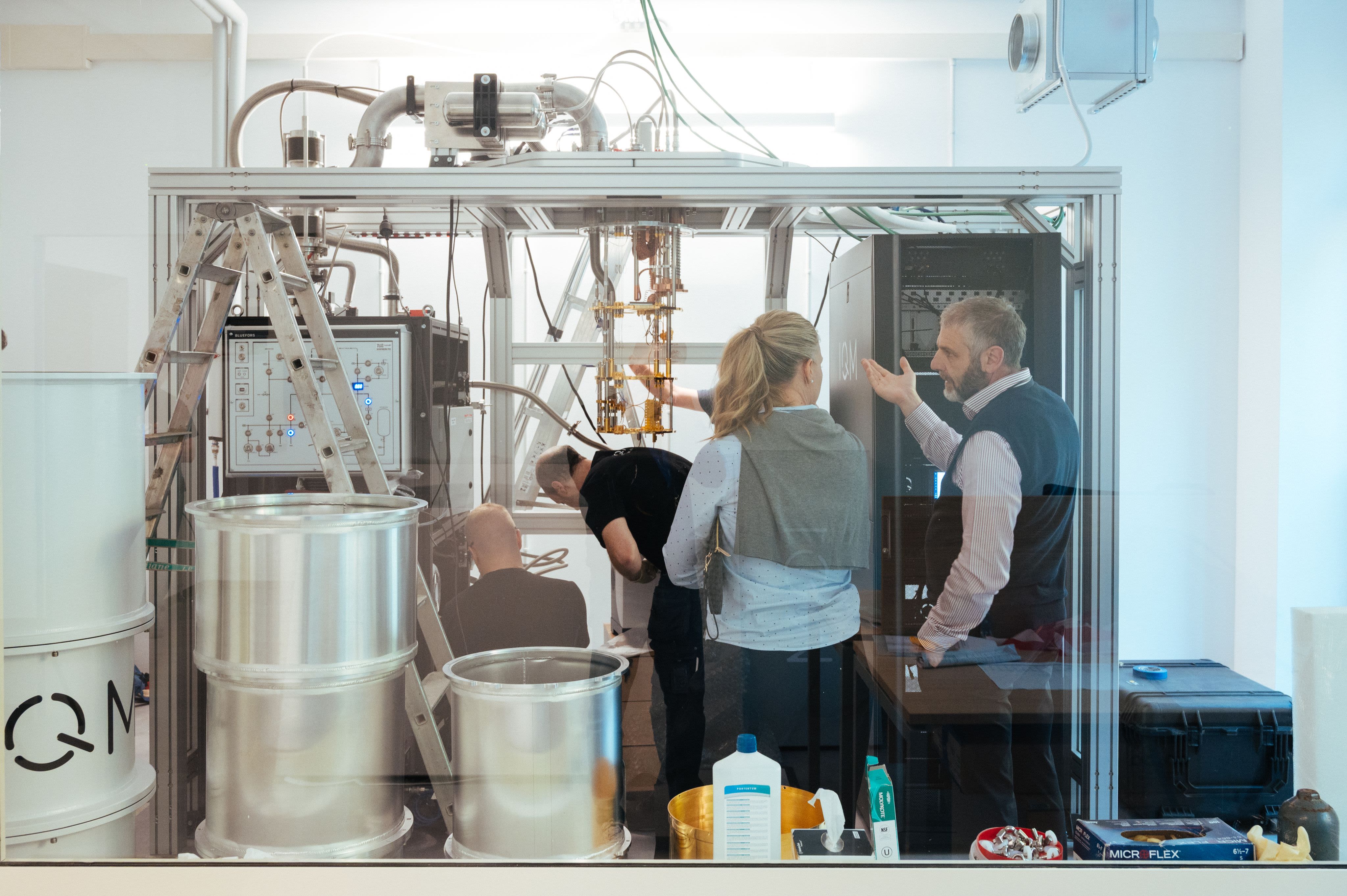 Installation of the IQM computer at Politecnico di Torino
