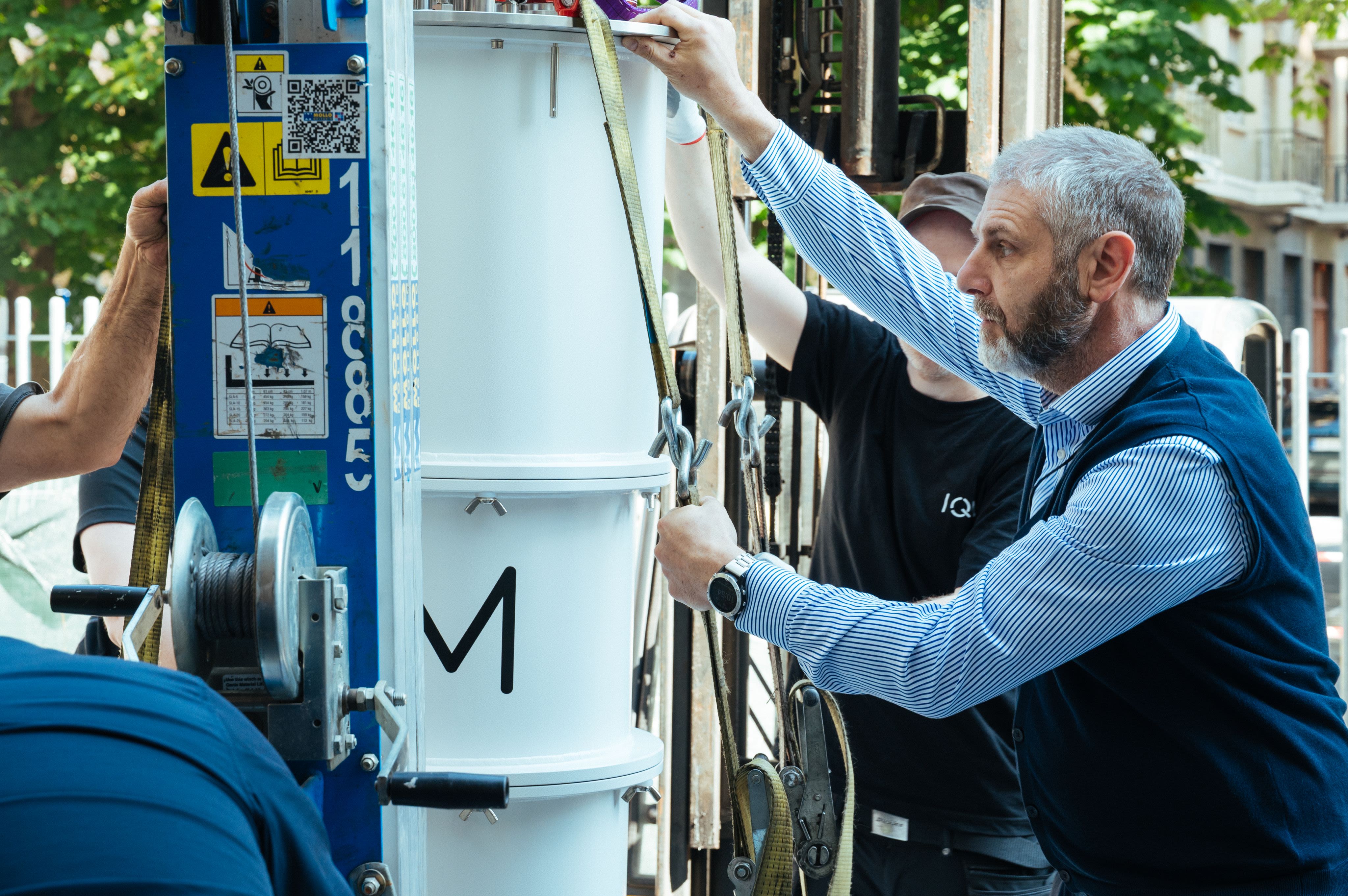 Installation of the IQM computer at Politecnico di Torino