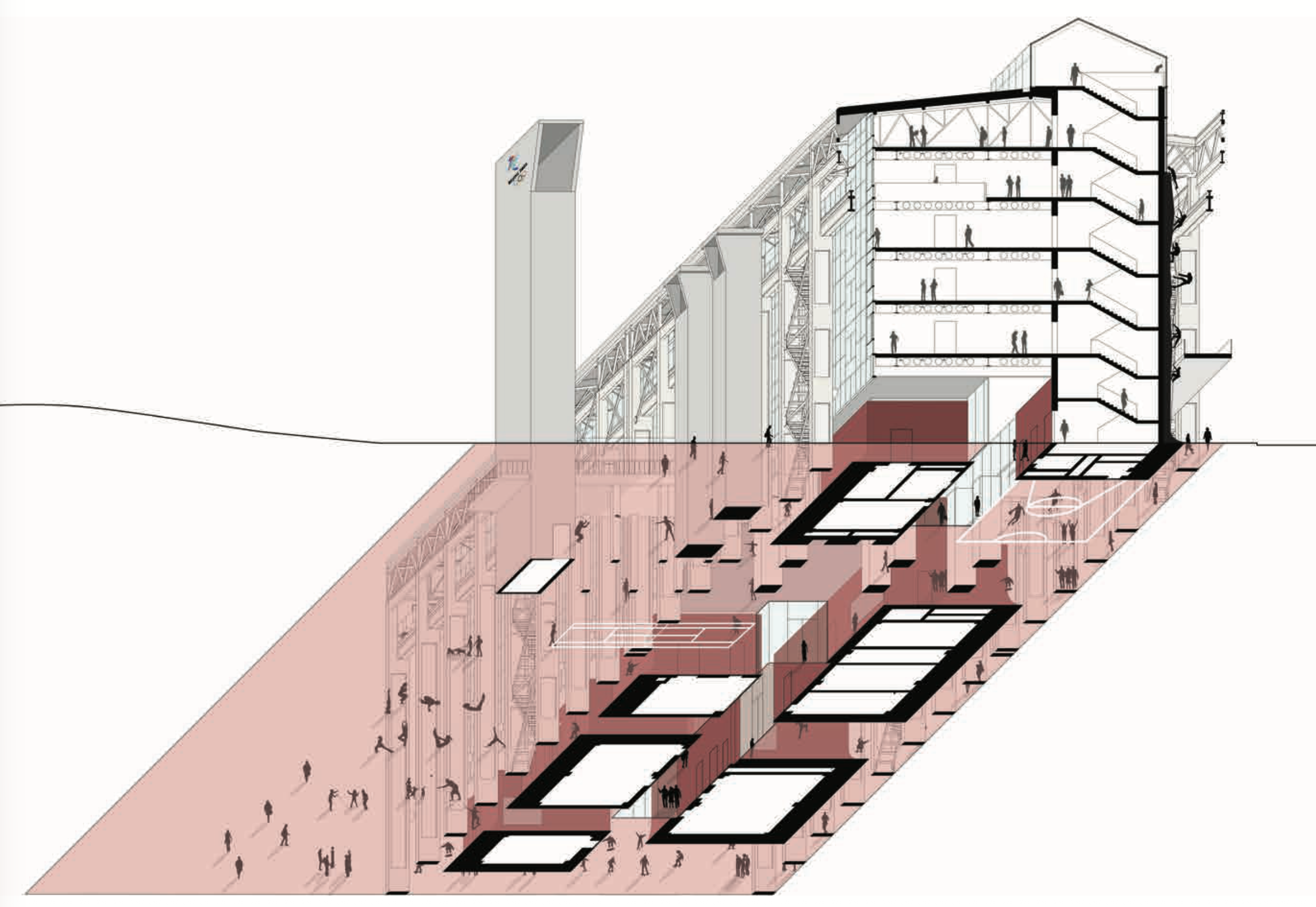 Shougang Visitor Center Project, Department of Architecture and Design, Polytechnic University of Turin