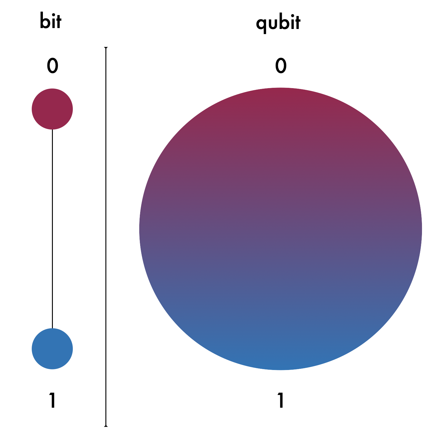 confronto tra bit e qubit